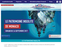 Tablet Screenshot of journeepatrimoinemonaco.com